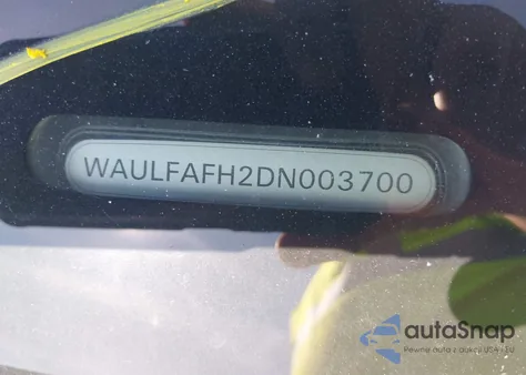 2013 Audi A5 2.0T Premium from USA, damaged, VIN WAULFAFH2DN003700